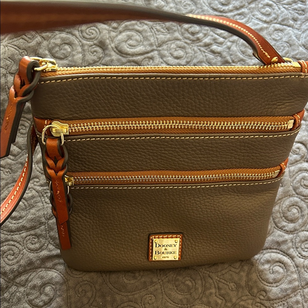 Dooney & Bourke Crossbody Bag with Gold Accents - Picture 4 of 4